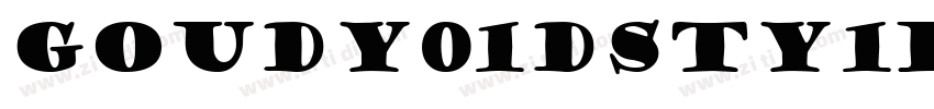 Goudy01dSty1eT Regul字体转换